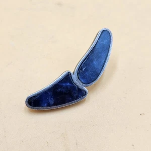 Vintage Taxco Mexico 925 Sterling Silber & Amethyst Weste Pin TG-67 - Bild 1 von 5