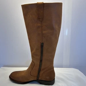 Born Reitstiefel cognac braun Shaunie kniehoch weiches geschmeidiges Leder Gr. 8,5 NEU - Bild 1 von 13