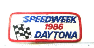 Daytona Speed Week 1986 Racing Patch (schöner als Bild) - Bild 1 von 1