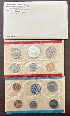1968 United States Silver Mint Set in Original Mint Packaging - Image 1 of 4