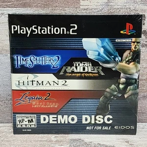 EIDOS Demo Disc TimeSplitters Tomb Raider Hitman Legaia 2 PS2 Sony PlayStation 2 - Picture 1 of 7