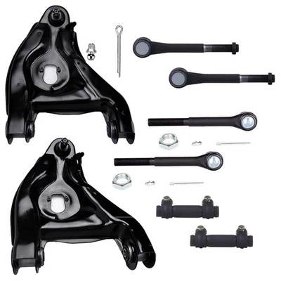 8x Front Lower Control Arm Ball Joint & Tie Rod End For 1991-2000 GMC C3500HD - Image 1 of 4