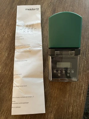 LCD REV-Voltomat Außen-Zeitschaltuhr Digital 1.800 W_20 Schaltzeiten 1-Tag [048] - Bild 1 von 2