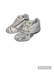 Adidas TMAC 2 Restomod White Maroon Men's Basketball Shoes Sz 10.5 HQ6977 NWOB - Picture 1 of 11
