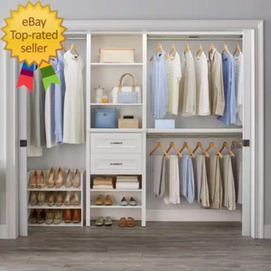 Impressions 3-Shelf White Shoe Organizer - Picture 1 of 10