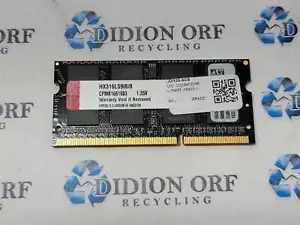 Hyper X 8gb DDR3 Laptop RAM 1600 MHz HX316LS9IB/8, SKU 13925 - Picture 1 of 1