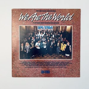 Columbia Records USA For Africa - We Are The World Vinyl Long Play Black 1985 - Picture 1 of 6