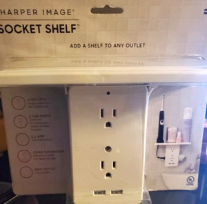 Sharper Image SOCKET SHELF #LFO1112 - Picture 1 of 11