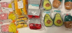 Lot of 19 Plush Squeaky Dog Toys **NEW** - Picture 1 of 1