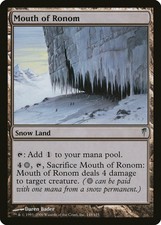 Mouth of Ronom Coldsnap NM Uncommon MAGIC THE GATHERING MTG CARD ABUGames