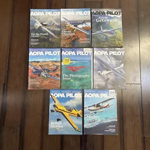 AOPA Pilot Magazine Lot 0f 8 From 2016 “The Voice of General Aviation" - Picture 1 of 9