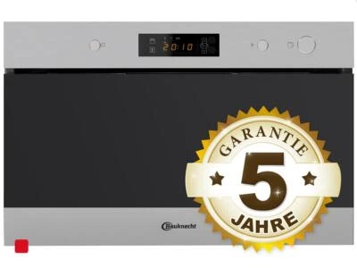 Bauknecht EMNK3 2138 IN Einbau-Mikrowelle Edelstahl 750 Watt 22L Mikrowelle