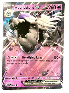 Pokémon TCG Oversized Promo Houndstone EX SVP162 - Foto 1 di 2