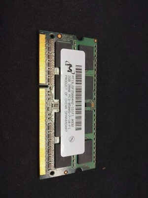 Micron (2GB) 2Rx8 PC3-8500S SODIMM RAM MEMORY MT16JSF25664HZ-1G1F1 - Image 1 of 2