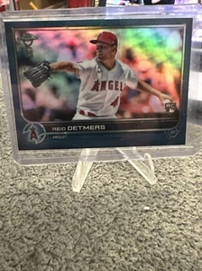 2022 Topps Chrome Ben Baller Edition - Blue Refractor #79 Reid Detmers /75 (RC) - Picture 1 of 3