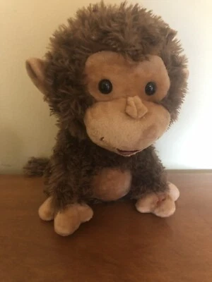 Cuddle Barn 10" Animated Monkey Chimpanzee SEE VIDEO! Crackin Up Coco - Image 1 of 4