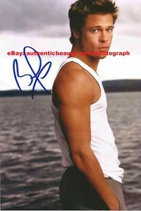 BRAD PITT SEXY HUNK GAY TROY MEET JOE BLACK SIGNED 12x18 POSTER PHOTO REPRINT RP - Picture 1 of 1