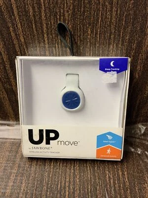 📌 Up Move Jawbone rastreador de atividade sem fio azul/branco nova faixa sono - Imagem 1 de 2