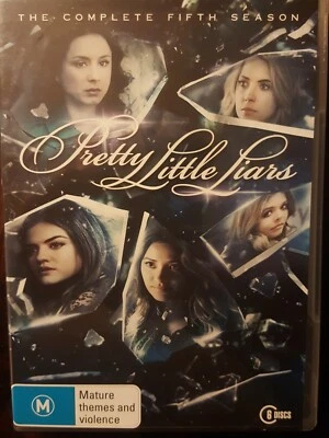 PRETTY LITTLE LIARS THE COMPLETE FIFTH SEASON DVD 6 DISC SET R4  FREE POST - image 1 of 4