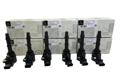 6PCS A2729060060 Ignition Coils For Mercedes W164 E550 W209 W216 W230 GN10235 - Image 1 of 4