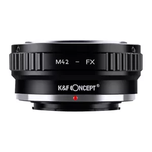 K&F Adapter for M42 Screw mount lens to Fuji X Camera X-A3 X-E1 X-E2 X-Pro1 X-M1 - Picture 1 of 7