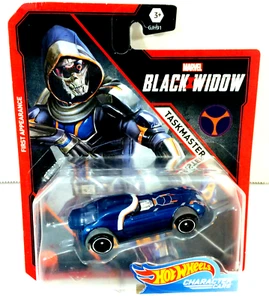 Marvel Hot Wheels Ms Marvel/Taskmaster Black Widow Movie Character Cars Set Of 2 - Picture 1 of 6