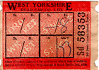 Bus Ticket: Bellgraphic: West Yorkshire Road Car Co., Ltd