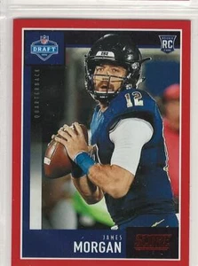 JAMES MORGAN RC 2020 SCORE Football RED parallel RETAIL FIU Jets - Picture 1 of 1