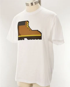 8-Bit by Mostly Heard Rarely Seen Cotton Graphic Trail Tee Size L New - Picture 1 of 3