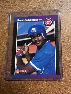 1989 Donruss Baseball # 577 Rolando Roomes - Image 1 of 2