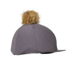 Shires Aubrion Team Cappello Equitazione Copri Grigio | Taglia Unica, AW23 Equitazione - Foto 1 di 6