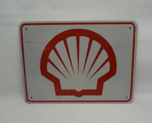 SHELL RETIRED HIGHWAY SIGN 18 X 24 INCHES - Picture 1 of 3