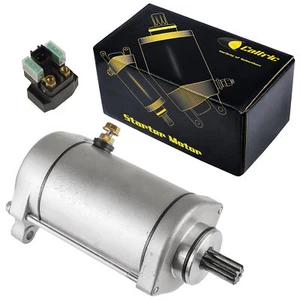 Starter And Relay Solenoid for Suzuki VL1500 VL1500B Intruder 1500 1998-2004 - Picture 1 of 8