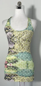 LULULEMON Colourful Sleeveless Racerback Tank Size S - Picture 1 of 7