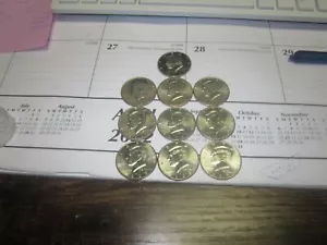 seventeen Kennedy half dollars Listed below - Picture 1 of 3