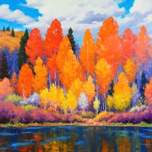 High Country Color, Cody DeLong, Wall Decor Art Print Poster 14" x 11" 3446 - Picture 1 of 1
