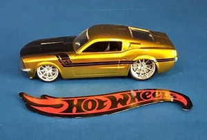 2006 HOT WHEELS G Machines '68 Ford Mustang Pro Touring Muscle Gold LOOSE 1968 - Picture 1 of 8