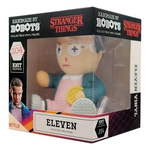 Eleven | Stranger Things | Handmade by Robots | Vinyl Figur Strick Serie #204 - Bild 1 von 7