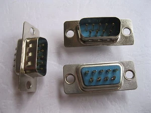 30 Pcs D-Sub 9 pin Male Solder Connector New - Picture 1 of 3