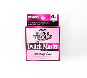 Varivas Nylon Super Trout Advance Twitch Master Line 100m 4lb Pink (0181) - Picture 1 of 6
