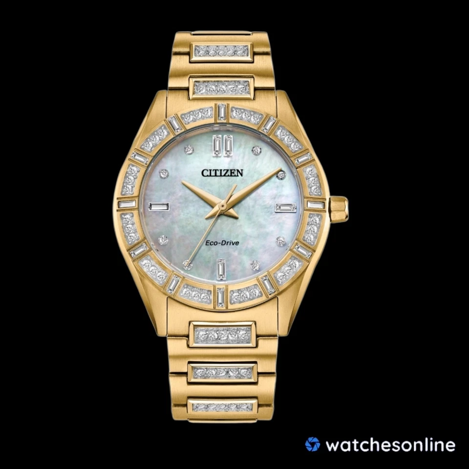 Reloj Citizen Eco-Drive Mujer Colección Cristal Oro 34MM EM1022-51D Foto 1 de 4