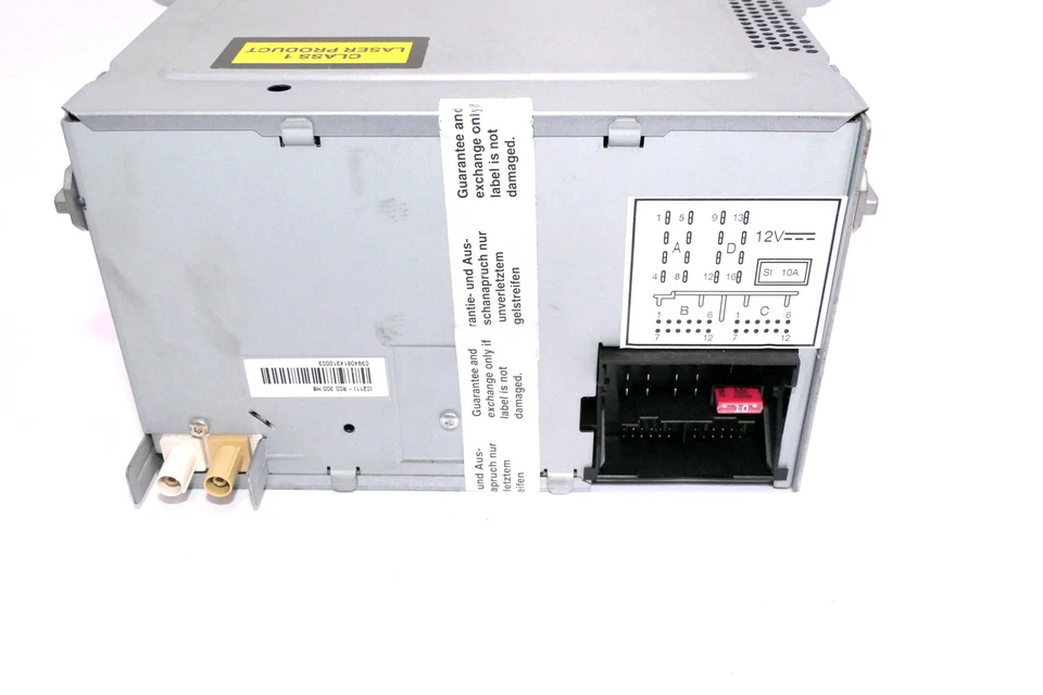 VW Golf 5 V Plus 6 VI Touran Caddy CD Radio RCD 300 1K0035186R mit Code - Bild 1 von 4