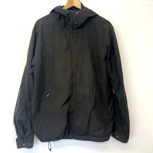FjallRaven Black Hooded Mesh Lined Polyester Jacket Size XL - Picture 1 of 13