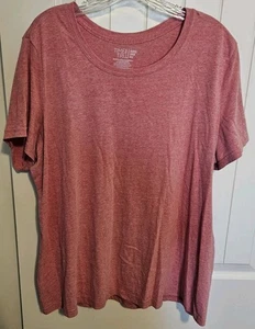 Time And Tru T-Shirt Damen Gr. 3XL rot - Bild 1 von 12