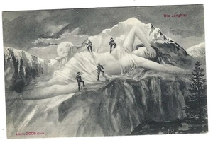 PC Fantasy, Die Jungfrau als spärlich bekleidete Frau mit Mt. Kletterer - Bild 1 von 2