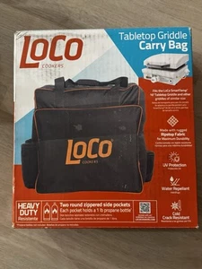 Funda bolsa de transporte plancha de mesa Loco Cookers 16" con 4 bolsillos LCGTT16CV - negra - Imagen 1 de 3