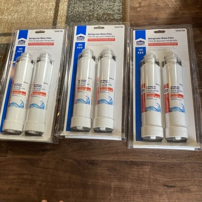 Project Source 3846784 Refrigerator Water Filter 6 Pack (3 Packs Of 2) - Image 1 of 4
