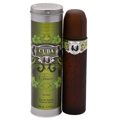 Cuba Green By Cuba colonia para hombres EDT 3.3 / 3.4 oz nueva en caja Foto 1 de 4