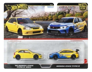 Hot Wheels Premium 2025 Pack Duo '99 Honda Civic Type R (EK9) - Imagen 1 de 2