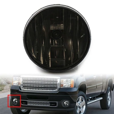 for 2007-2013 GMC Sierra 1500 2500 HD 3500HD Fog Lights Bumper Lamps Front Right - Image 1 of 4